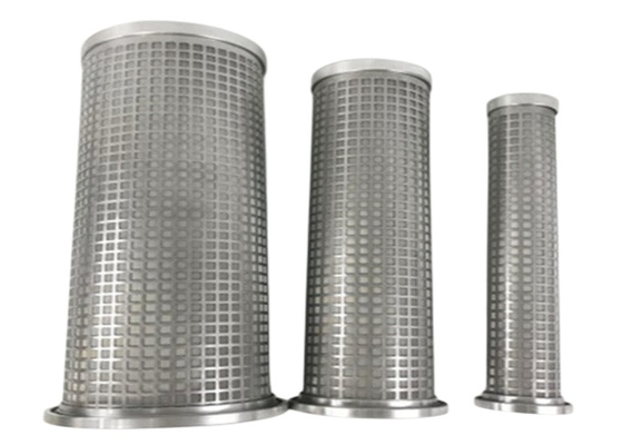 Oem hidráulico industrial aglomerado de aço inoxidável do elemento de filtro da multi camada