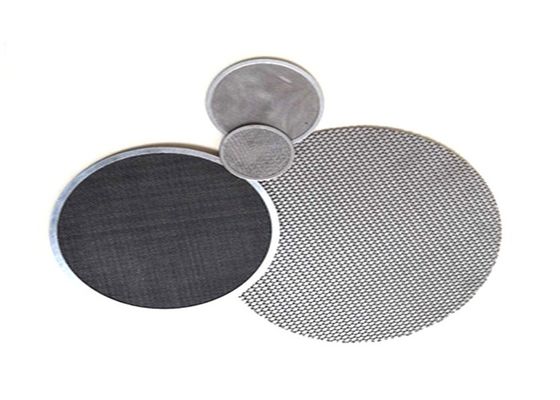 mícron micro Mesh Filter de aço inoxidável do filtro 50 da fibra do metal de 0.3-3.0mm