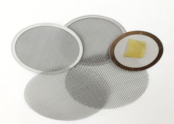 mícron micro Mesh Filter de aço inoxidável do filtro 50 da fibra do metal de 0.3-3.0mm