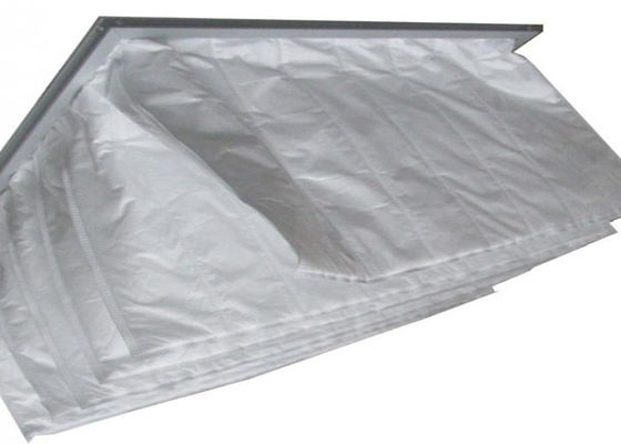 Saco purificado a ar de F5 F6 F7 F8 F9 fibra Superfine de uma porosidade de 0,3 mícrons