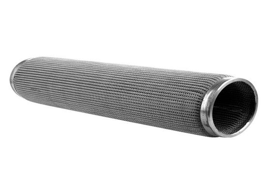 304 316 fio Mesh Filter Element, Mesh Filter Cartridge de aço inoxidável