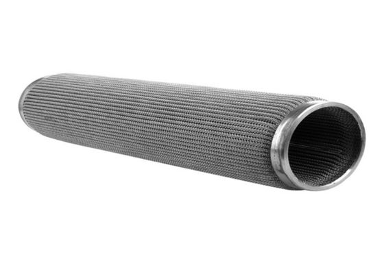 Filtro da fibra do metal SS316, diâmetro do tubo de Mesh Filter Element 30mm do fio