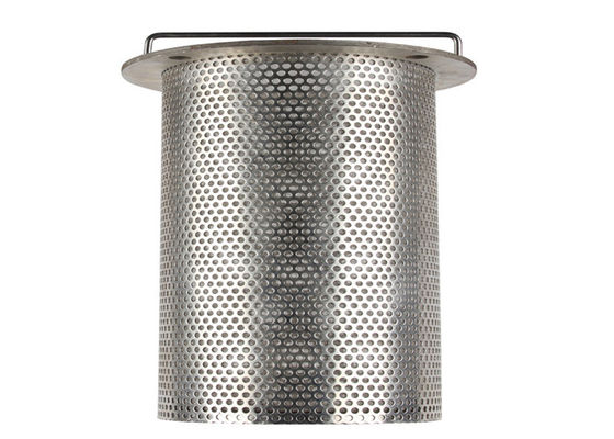 elemento de filtro de aço inoxidável de 250mm 10 mícrons com superfície eletrolítica