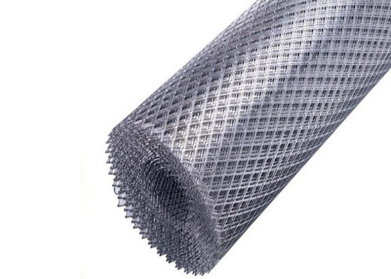 A placa de aço engrossou o metal Mesh Diamond Tensile Expansion Galvanized decorativo de 0.4mm