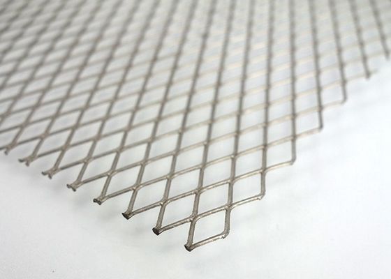 Cor quadrada galvanizada prismático da prata da rede de arame 0.6mm para o filtro de ar