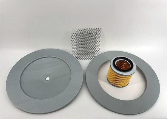 Tampões de extremidade aglomerados metal do filtro 0,172 polegadas de altura exterior