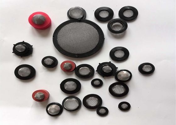 Polegada 5-12 material de aço inoxidável do filtro da fibra do metal de 100 mícrons