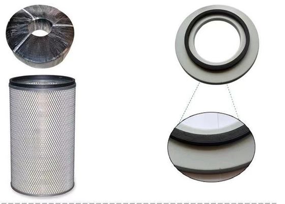 Selo de filtro resistente à corrosão do ar, anéis-O de borracha pretos 10 - 25Mpa
