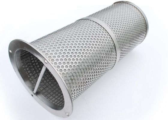 Filtro da fibra do metal SS316, diâmetro do tubo de Mesh Filter Element 30mm do fio