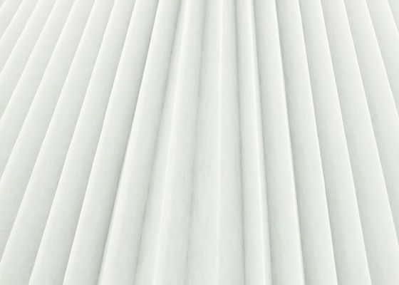 O papel de filtro de Whtie Hepa ativou o material 2 Kn/M Tensile Strength do carvão vegetal