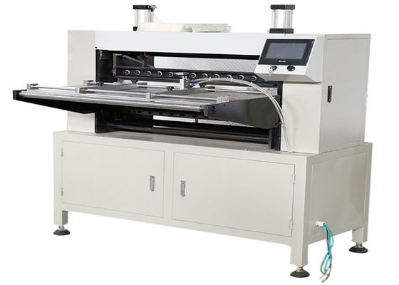 papel de filtro de 1100mm que plissa a temperatura do funcionamento do grau da máquina 200 C