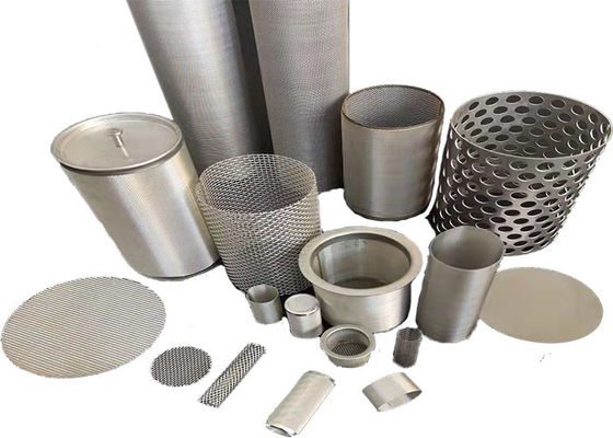 O ar do tambor do filtro da liga da resistência de corrosão e da resistência de pressão 304 filtra material