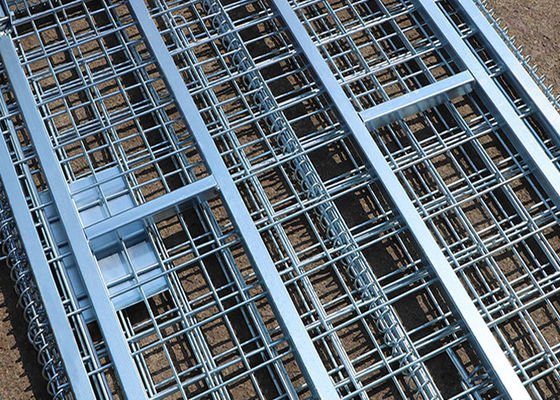quadro multifuncional galvanizado do armazenamento da gaiola da pálete do metal do mergulho 50 * 50 quente
