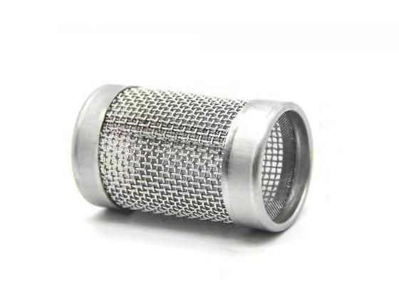 Capacidade de processamento profunda da filtragem da remoção de Mesh Filter Element Strong Dust do fio Ss304