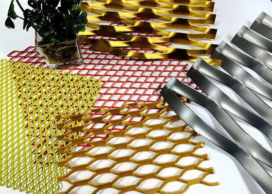 Mesh Various Colors de aço 0.4mm decorativo inoxidável