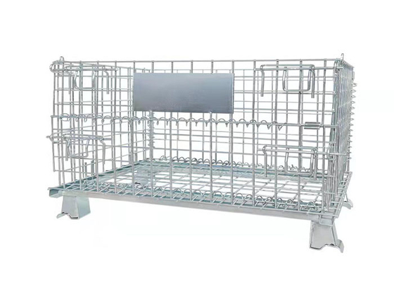 Fio dobrável Mesh Basket do armazenamento 4.0mm do retorno