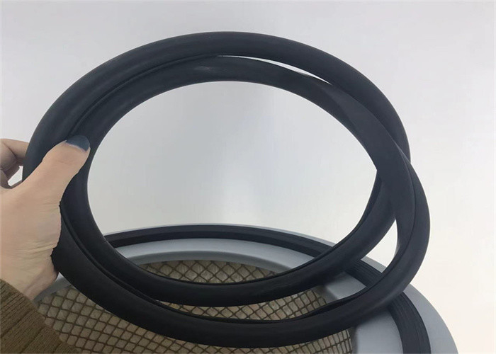Selagem Ring High Hardness da borracha de silicone do elemento de filtro do óleo da fibra de poliéster