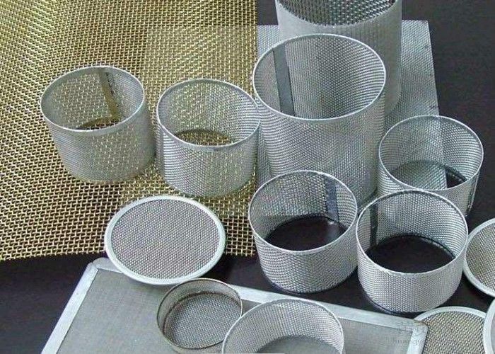 mícron micro Mesh Filter de aço inoxidável do filtro 50 da fibra do metal de 0.3-3.0mm