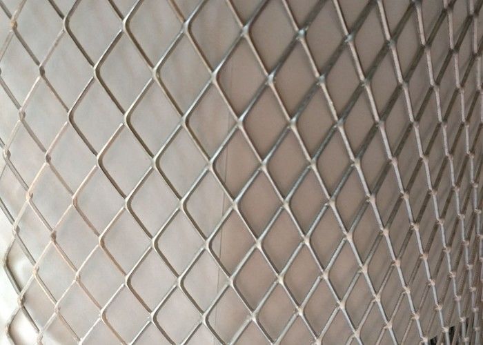 Material galvanizado Diamond Filter Special Mesh dos filtros de ar da folha