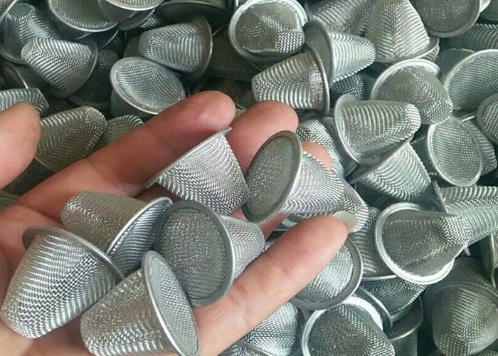 20-150 filtro da fibra do metal do mícron, furo quadrado 100 Mesh Water Filter