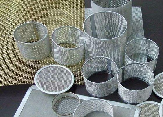 mícron micro Mesh Filter de aço inoxidável do filtro 50 da fibra do metal de 0.3-3.0mm